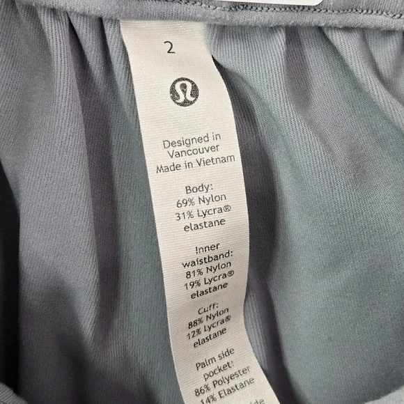 Lululemon Women Activewear Pants 2 Gray Keep Moving Jogger High Rise Drawstring - Picture 11 of 12